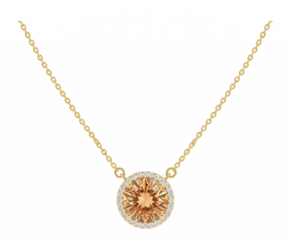 Citrine necklace - Opalea Jewelry