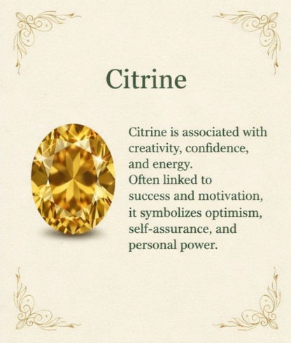 Citrine ring - Opalea Jewelry
