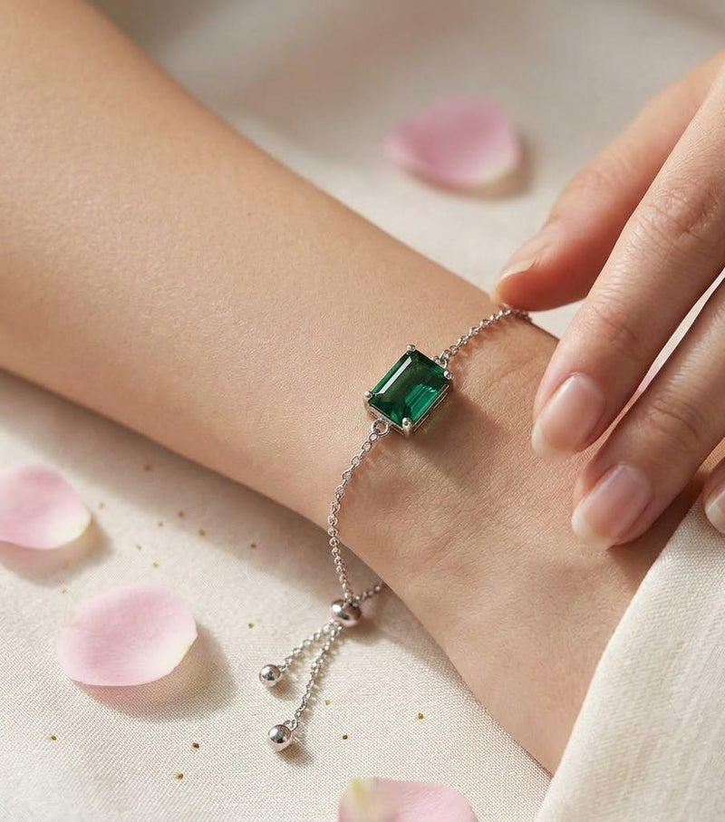 Green nano bracelet - Opalea Jewelry