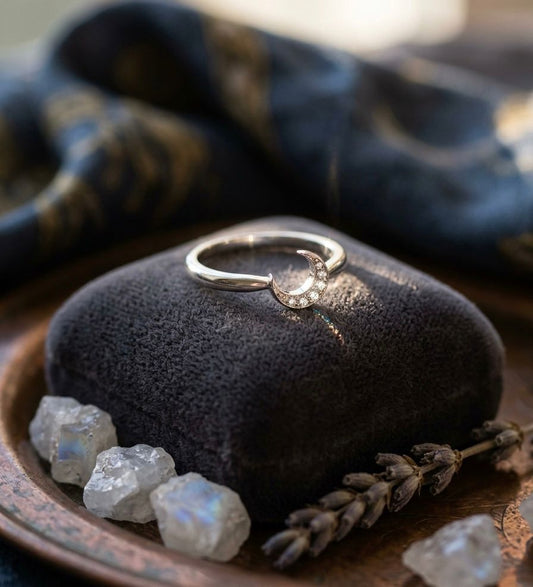 Moonlight ring - Opalea Jewelry