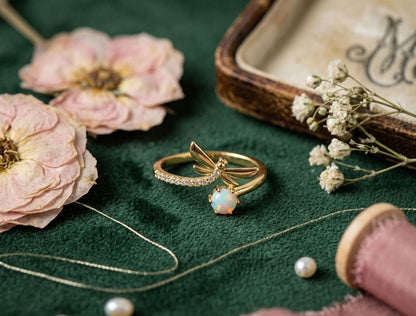 Parallel ring - Opalea Jewelry