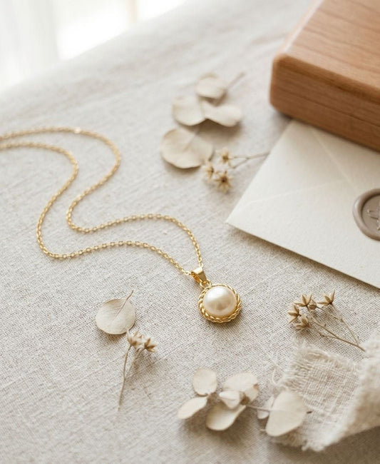 Pearl necklace - Opalea Jewelry