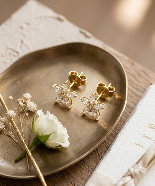Petal earrings - Opalea Jewelry