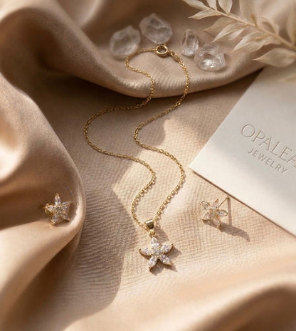 Petal necklace - Opalea Jewelry