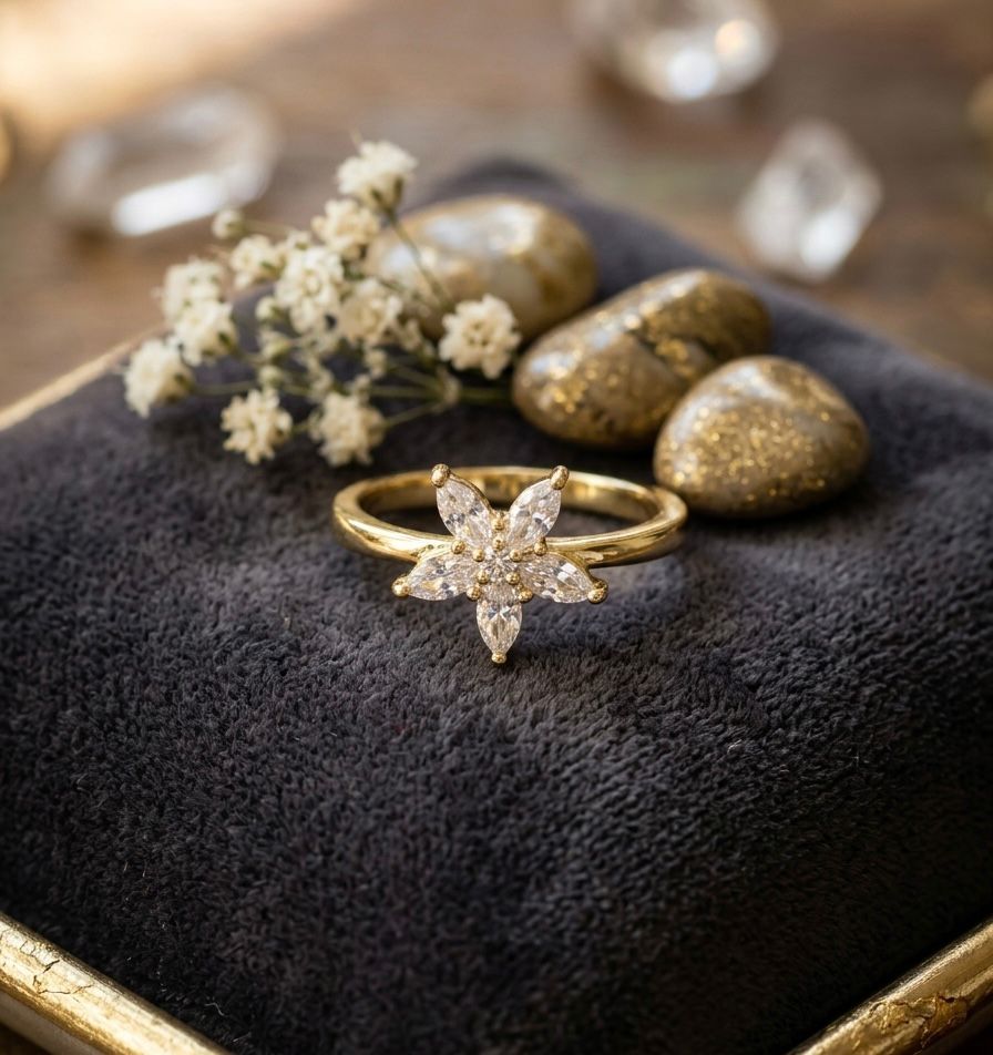 Petal ring - Opalea Jewelry