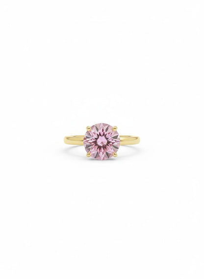 Pink zircon ring - Opalea Jewelry