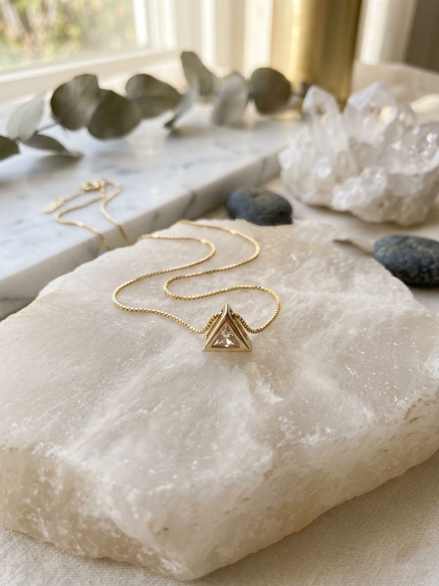 Prism necklace - Opalea Jewelry