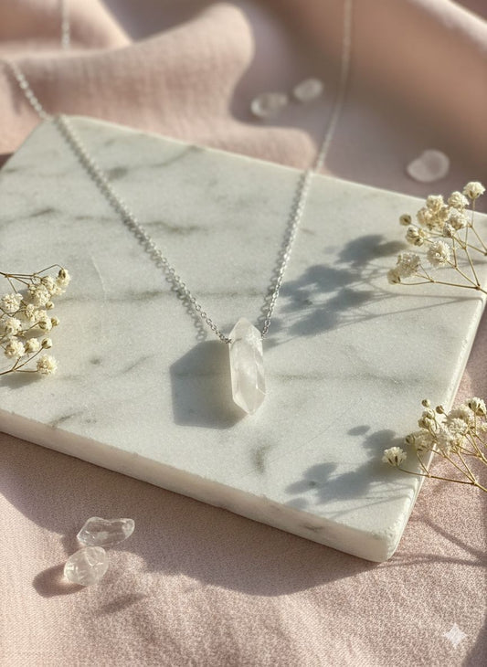 Quartz necklace - Opalea Jewelry