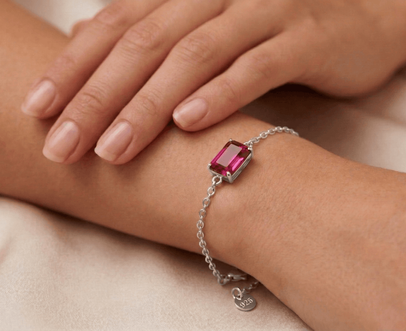 Ruby bracelet - Opalea Jewelry